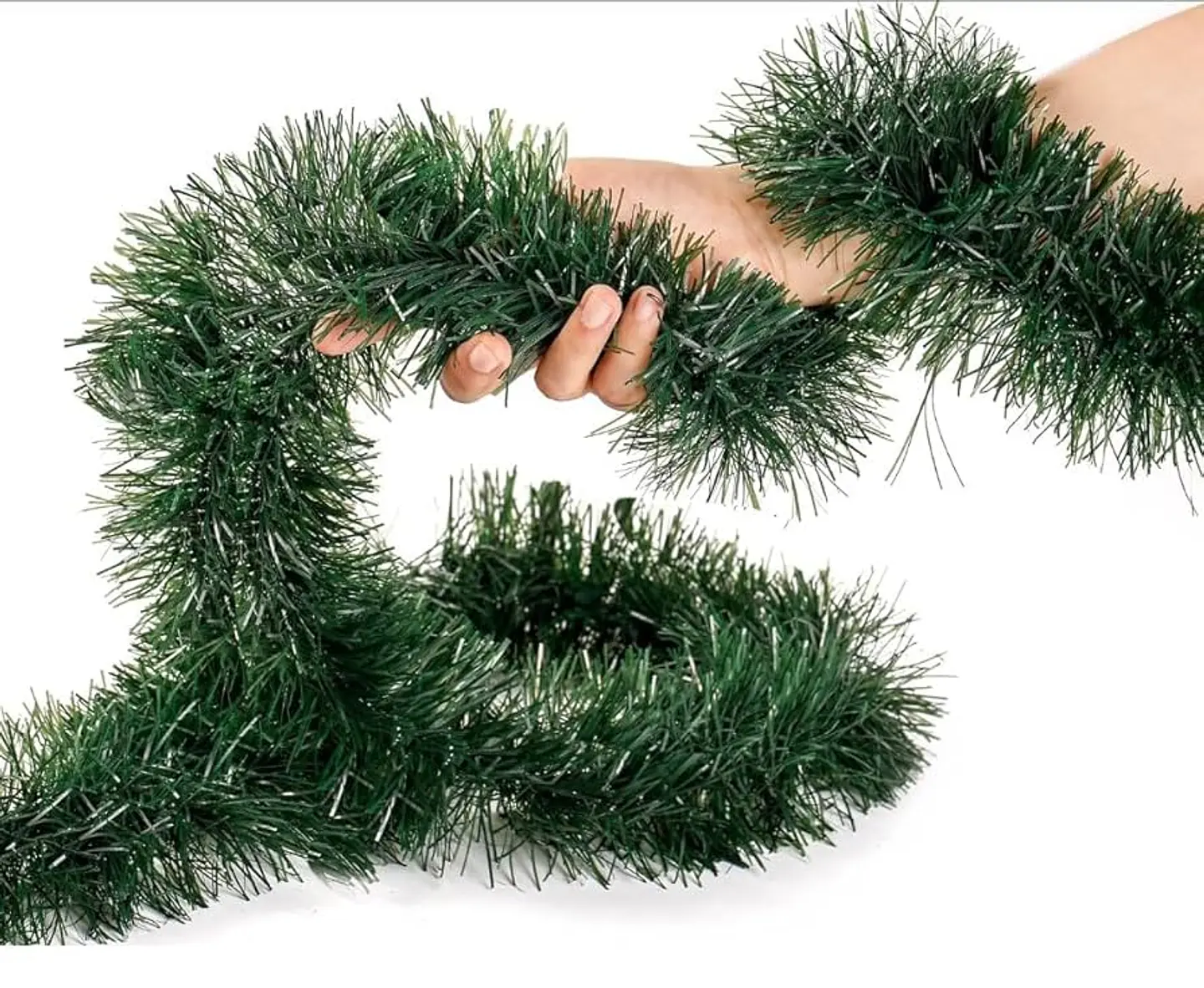 GUIRNALDAS DECORATIVAS DE 2 METROS VERDES  6