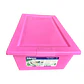 CAJA ORGANIZADORA FUCSIA 34x21x11CM - Miniatura 3