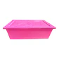 CAJA ORGANIZADORA FUCSIA 34x21x11CM - Miniatura 2
