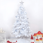 ÁRBOL DE NAVIDAD 180CM (380HILOS) BLANCO