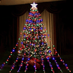 ARBOL CASCADA CON ENCHUFE 3M