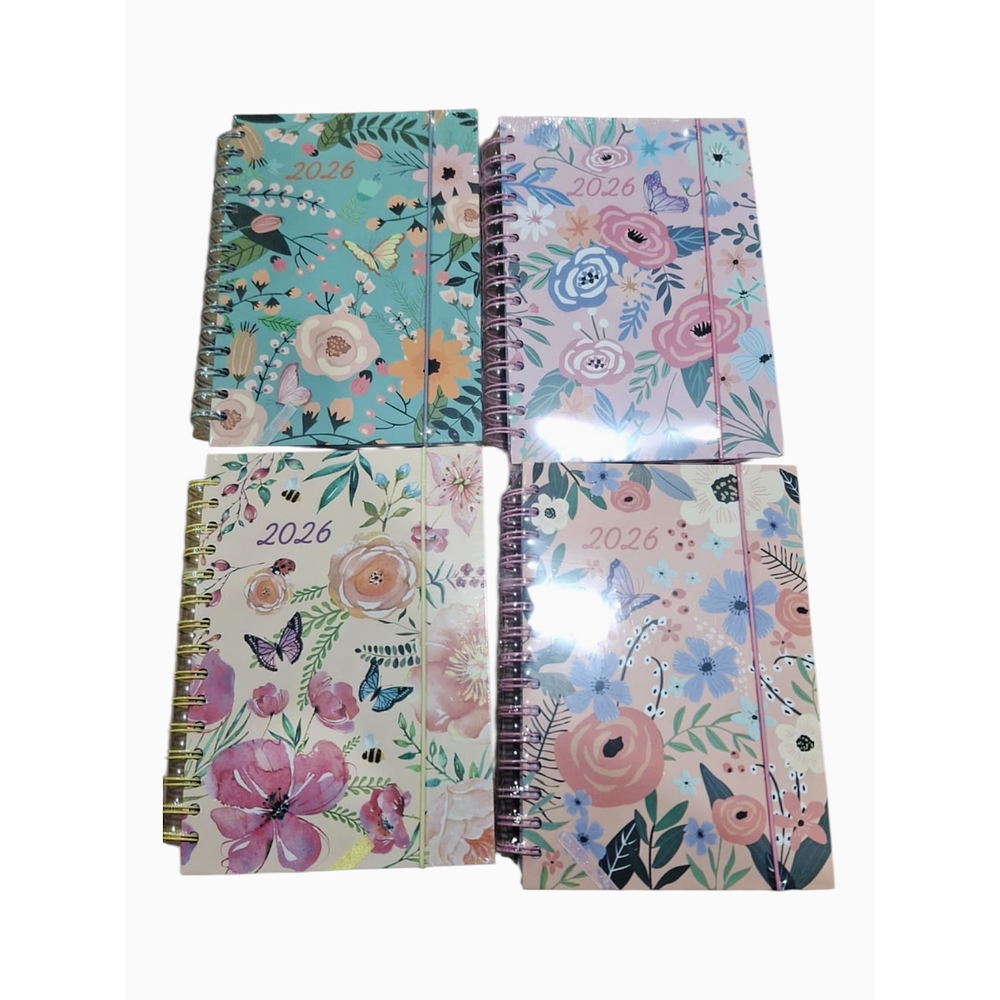 AGENDA 2026 ROSAS GRANDE 21x16CM