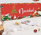 FUNDA RESPALDAR DE CAMA NAVIDAD 200x100CM - Miniatura 1