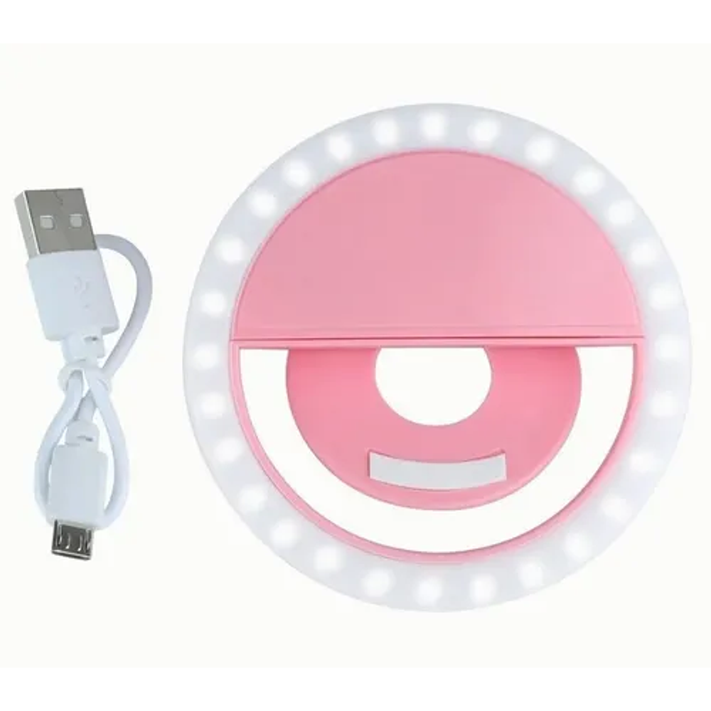 MINI ARO DE LUZ PARA TELÉFONO CARGA USB