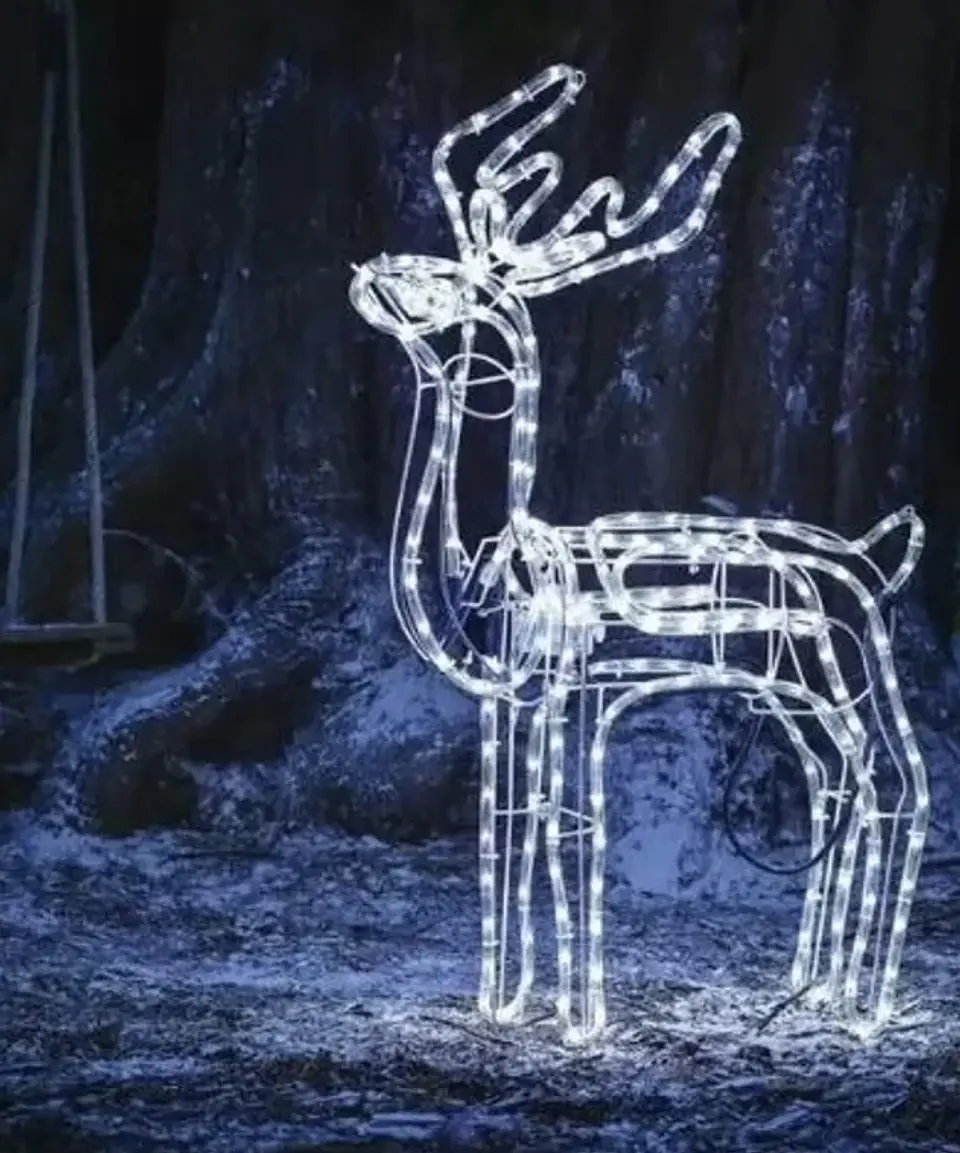 RENO CABEZA MÓVIL BLANCO 120x100CM 1