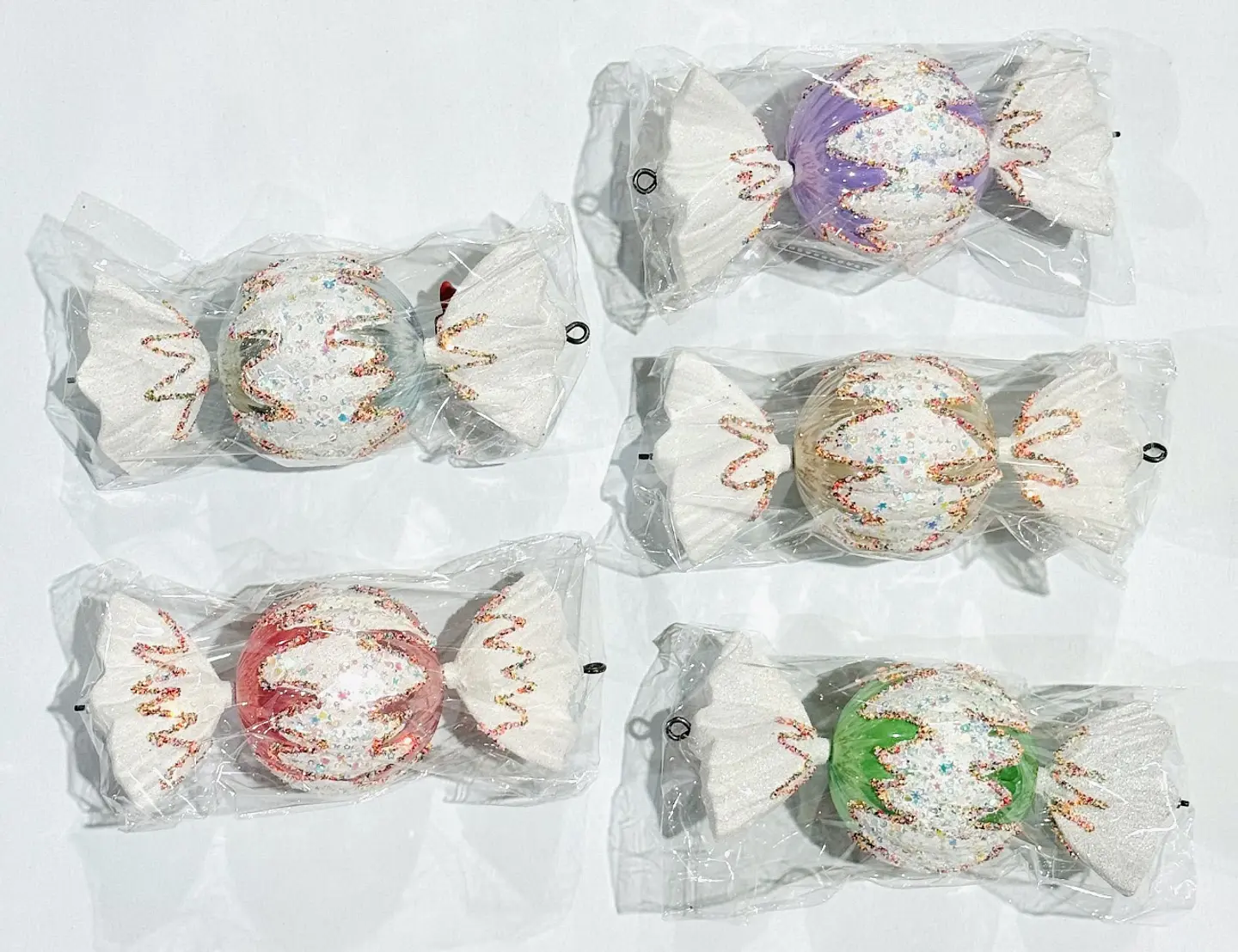 ADORNO CARAMELO CON CREMA PARA ÁRBOL DE NAVIDAD 23CM 1