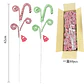 ADORNO VARA DE CARAMELO PARA DECORACIÓN 62CM - Miniatura 2