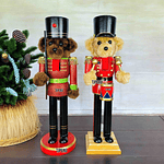 CASCANUECES OSITO NAVIDAD 38CM 