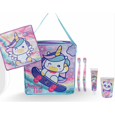 BOLSO SET DE ASEO UNICORNIO 
