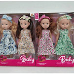 PACK MUÑECAS REALISTAS BABY HAPPY TIME
