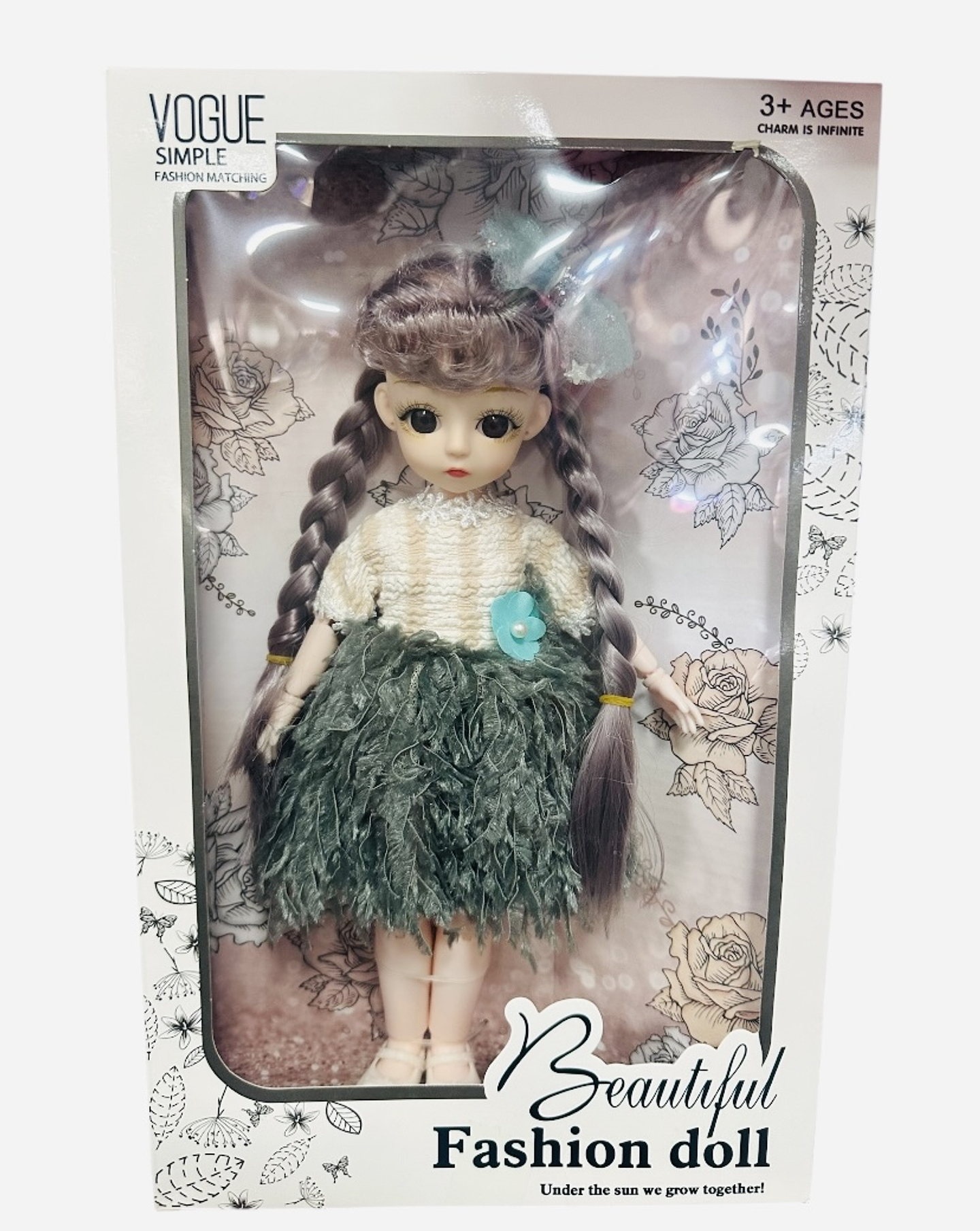 MUÑECA REALISTA ARTICULADA 33CM 6