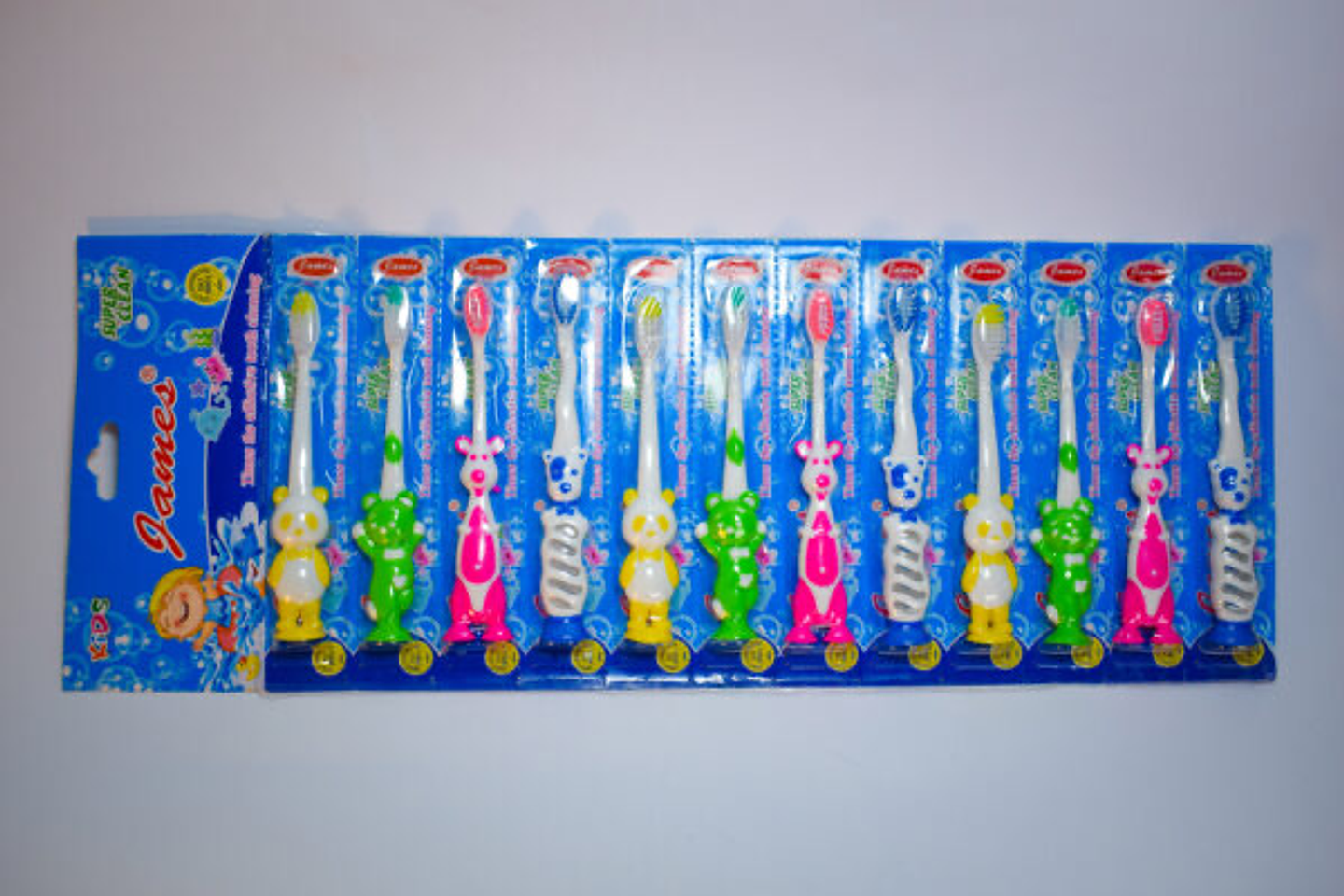 BLÍSTER CEPILLO DE DIENTES NIÑOS 12PCS 4