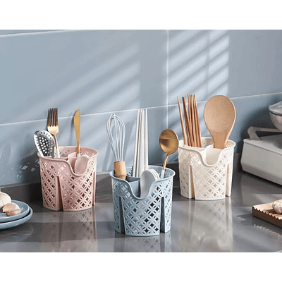 ORGANIZADOR DE PLÁSTICO 4 ESPACIOS 