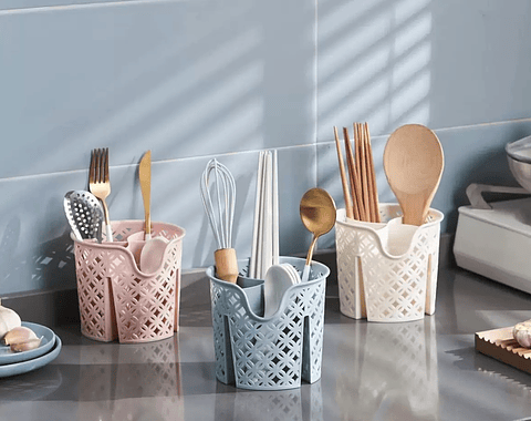 ORGANIZADOR DE PLÁSTICO 4 ESPACIOS 