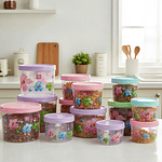 SET DE 6 TAPERS FLORES DIFERENTES TAMAÑOS