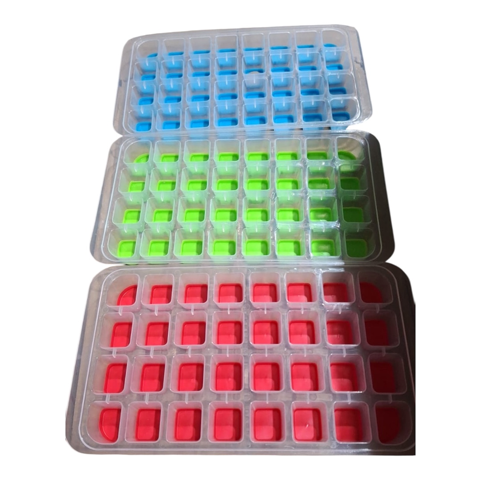 MOLDE DE HIELO DE SILICONA DE 32 ESPACIOS 1
