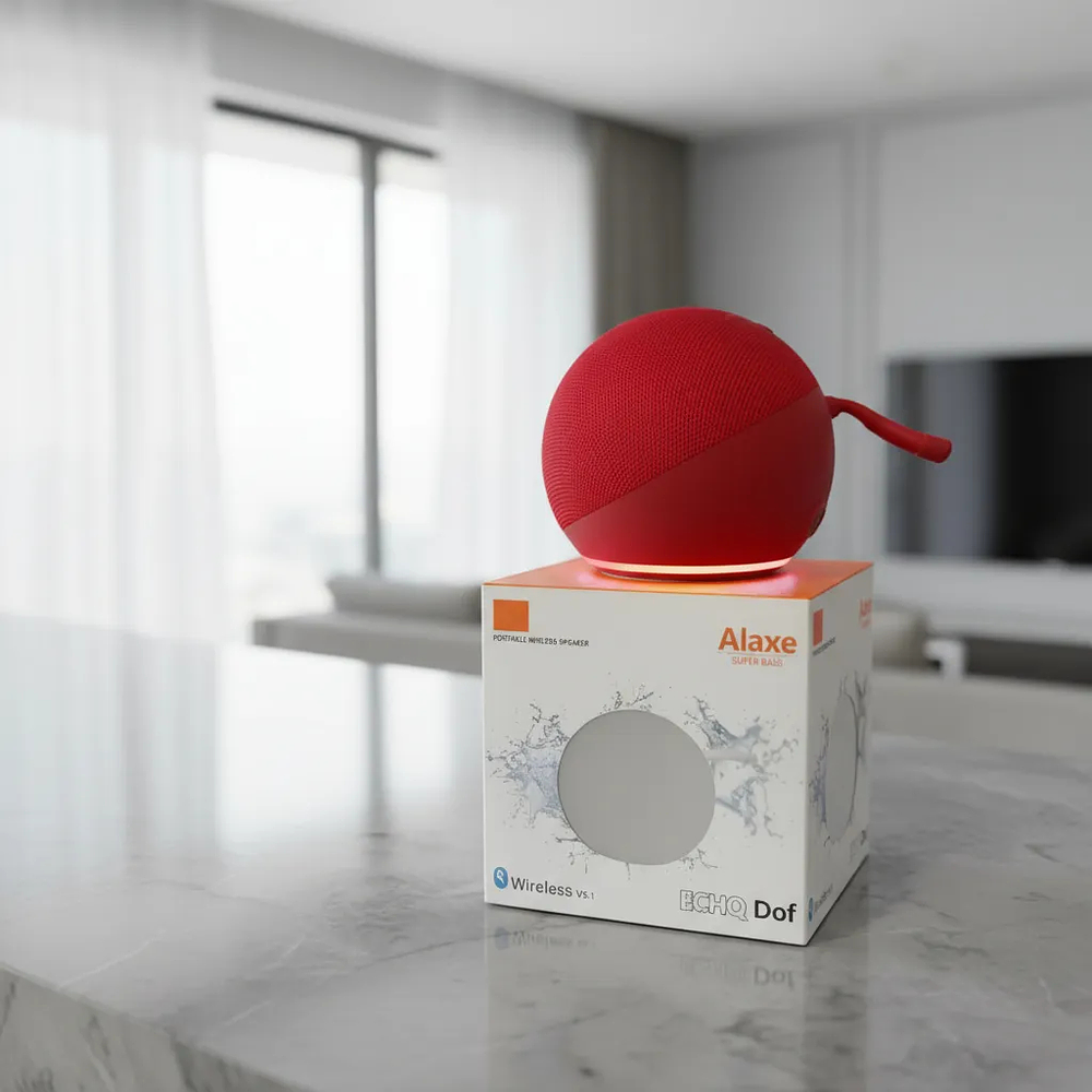 PARLANTE INTELIGENTE ALAXE BLUETOOTH CON COMANDO DE VOZ 