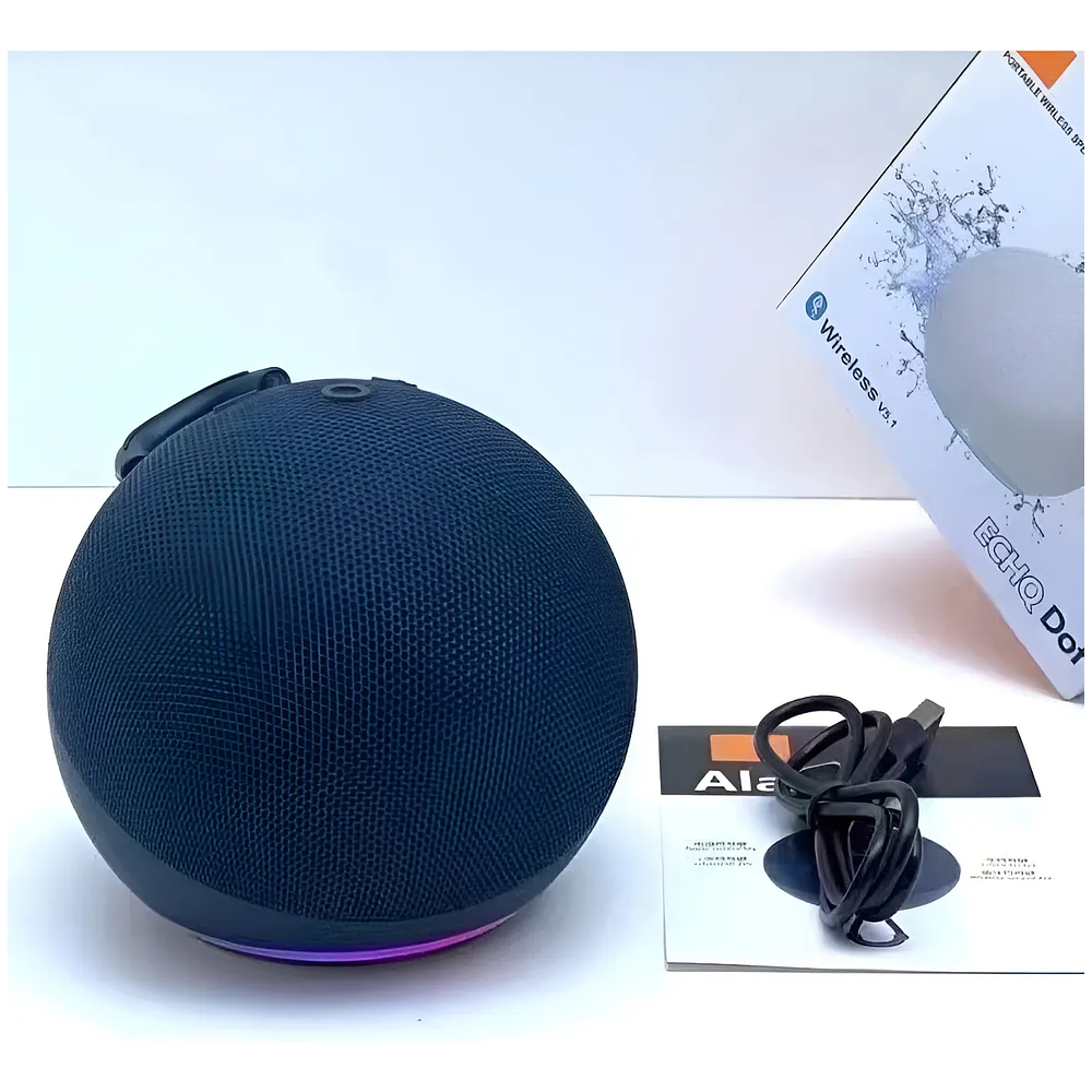 PARLANTE INTELIGENTE ALAXE BLUETOOTH CON COMANDO DE VOZ 