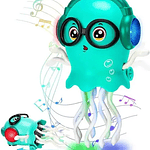 PULPO BAILARÍN LED MUSICAL A PILAS 