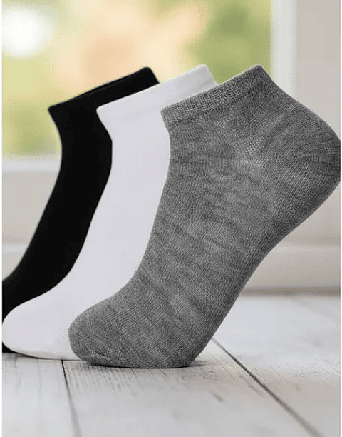 CALCETAS DE ALGODÓN TOBILLERAS 