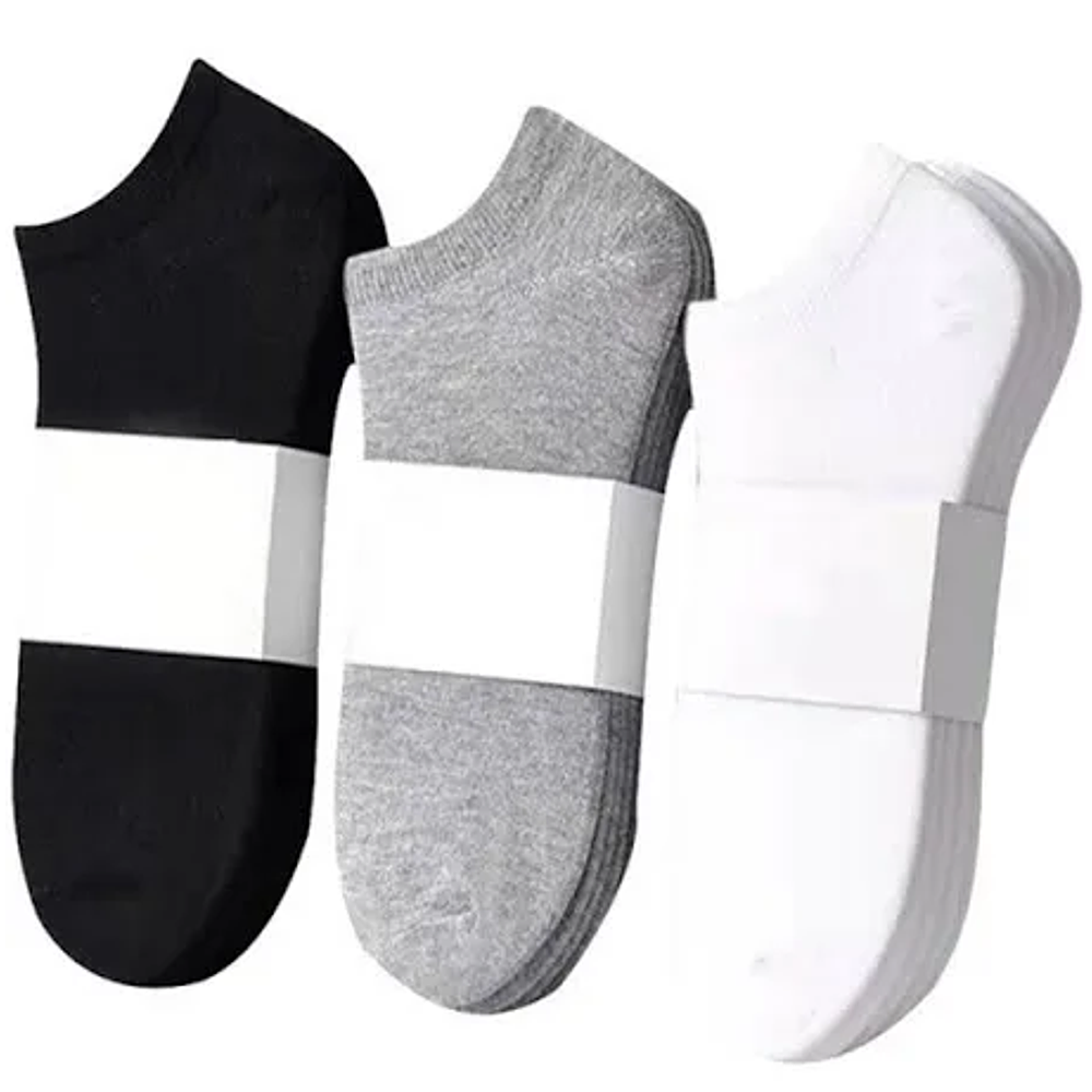 CALCETAS DE ALGODÓN TOBILLERAS 