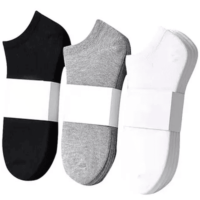 CALCETAS DE ALGODÓN TOBILLERAS 