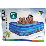 PISCINA INFLABLE RECTANGULAR 210CM