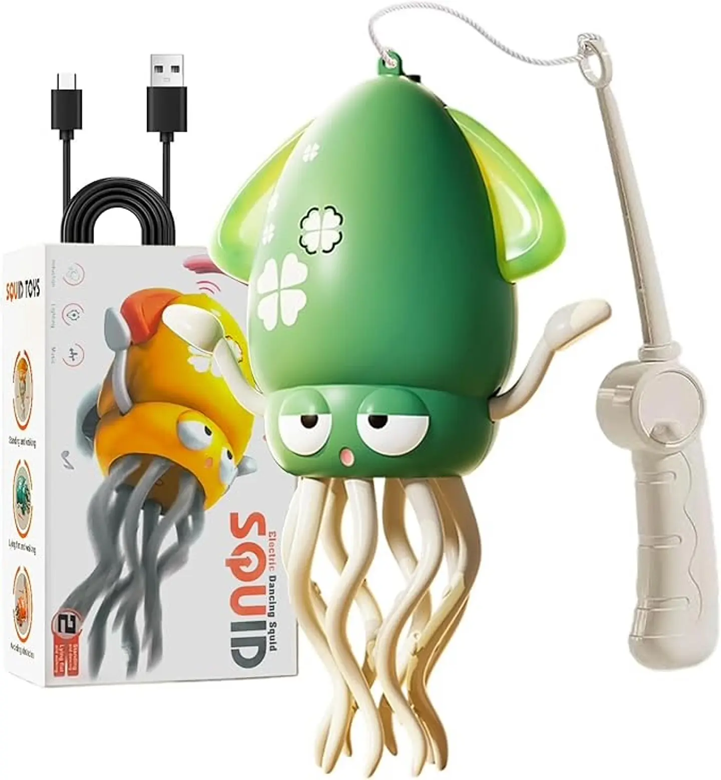 CALAMAR BAILARIN RECARGABLE USB  3