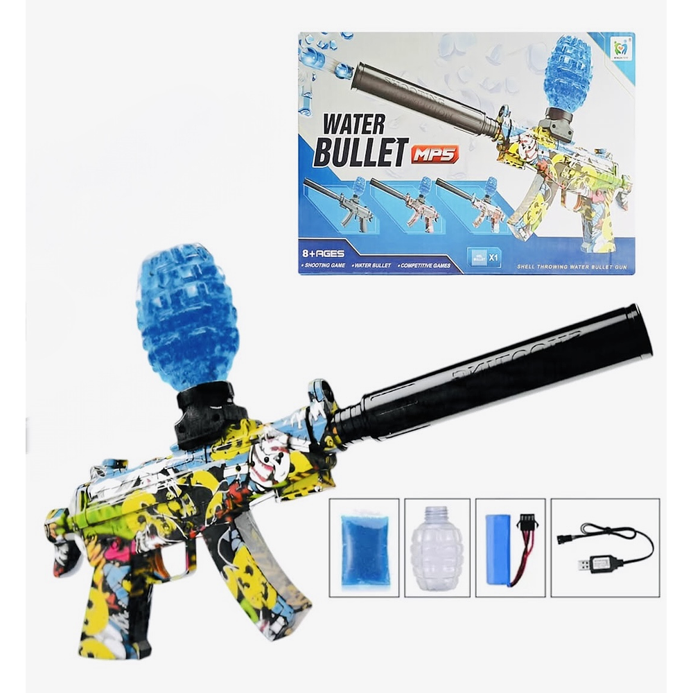 PISTOLA DE HIDROGEL ELÉCTRICA MP5