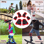 SET PROTECCCION ANTI CAÍDA NIÑO CASCO-RODILLERA-CODERA- CUBRE MANOS