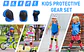 SET PROTECCCION ANTI CAÍDA NIÑO CASCO-RODILLERA-CODERA- CUBRE MANOS - Miniatura 6