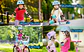 SET PROTECCCION ANTI CAÍDA NIÑO CASCO-RODILLERA-CODERA- CUBRE MANOS - Miniatura 7