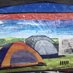 TIENDA DE ACAMPAR PARA 5 PERSONAS 200x200x135CM