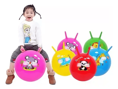 PELOTA SALTARINA DE GOMA PARA NIÑOS 