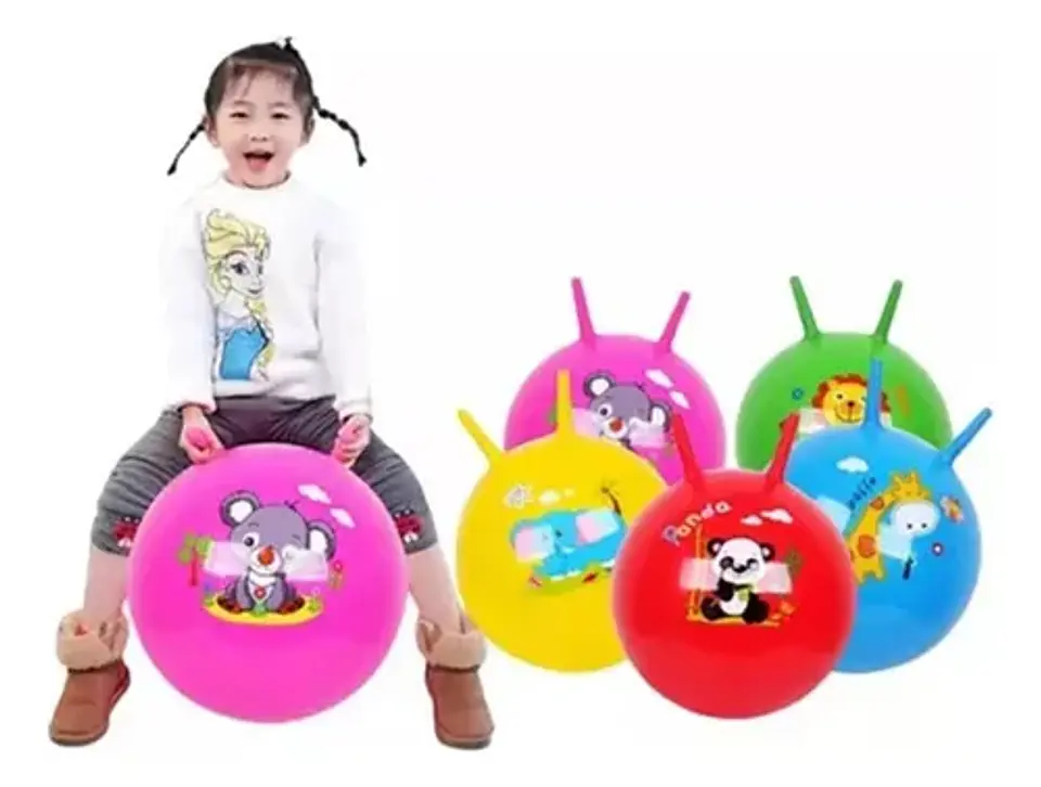 PELOTA SALTARINA DE GOMA PARA NIÑOS  1