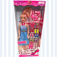 MUÑECA BARBIE CON ZAPATOS Y ACCESORIOS  - Miniatura 1