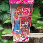 MUÑECA BARBIE CON ZAPATOS Y ACCESORIOS 