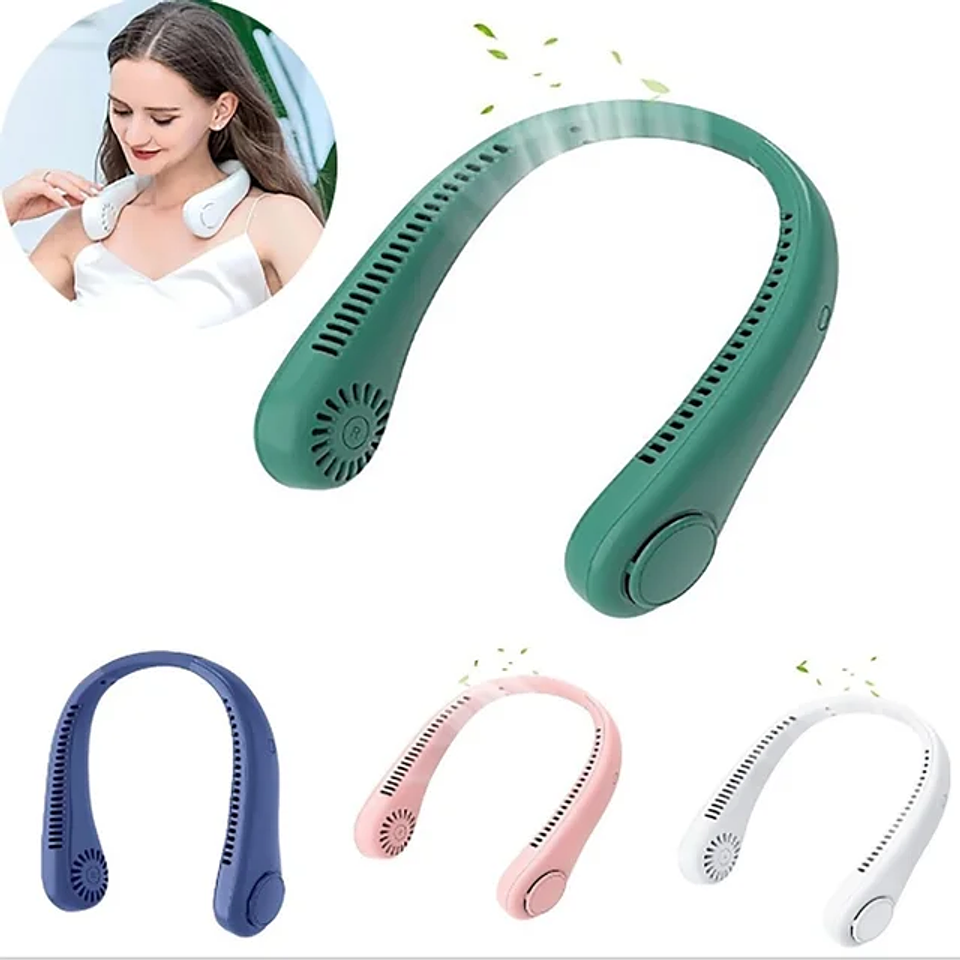 VENTILADOR PORTÁTIL PARA EL CUELLO USB 3