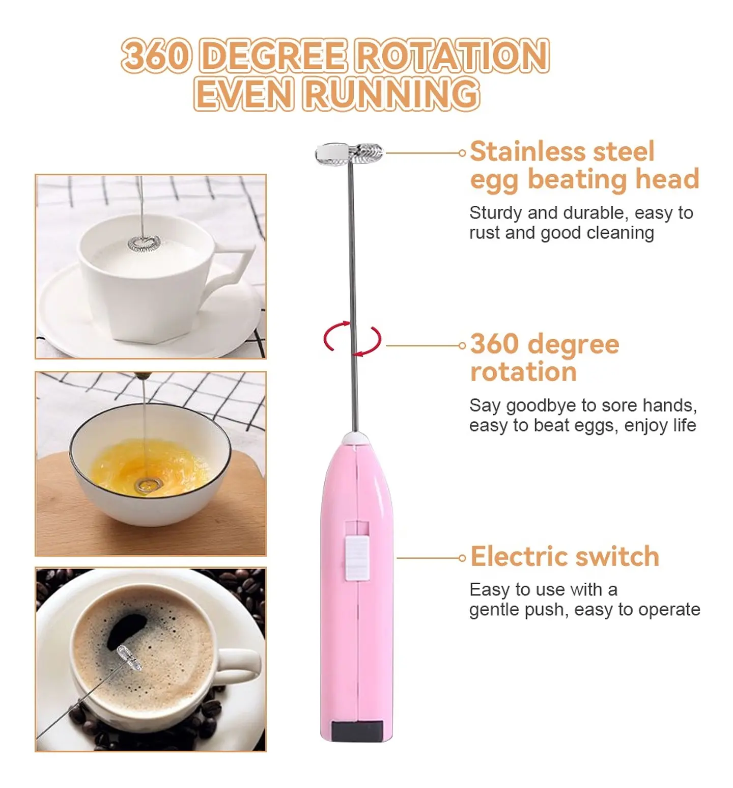 MINI BATIDOR PORTATIL COLORES  5