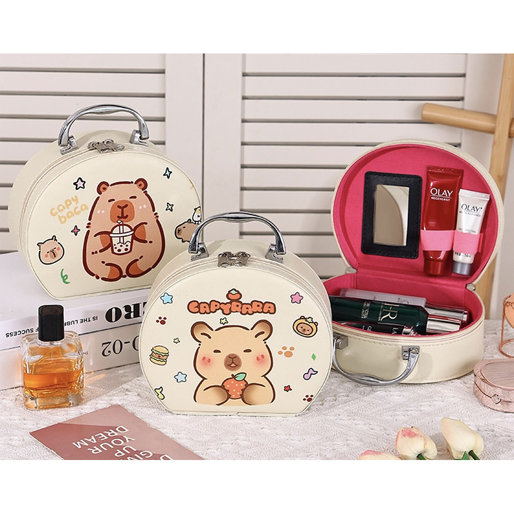 MALETA ORGANIZADOR JOYERO PORTATIL CAPYBARA 20x20x8CM