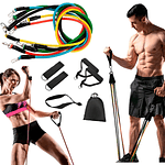 SET DE BANDAS ELASTICAS DE RESISTENCIA PARA EJERCICIOS