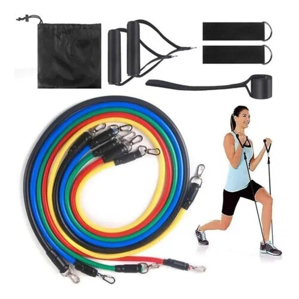 SET DE BANDAS ELASTICAS DE RESISTENCIA PARA EJERCICIOS