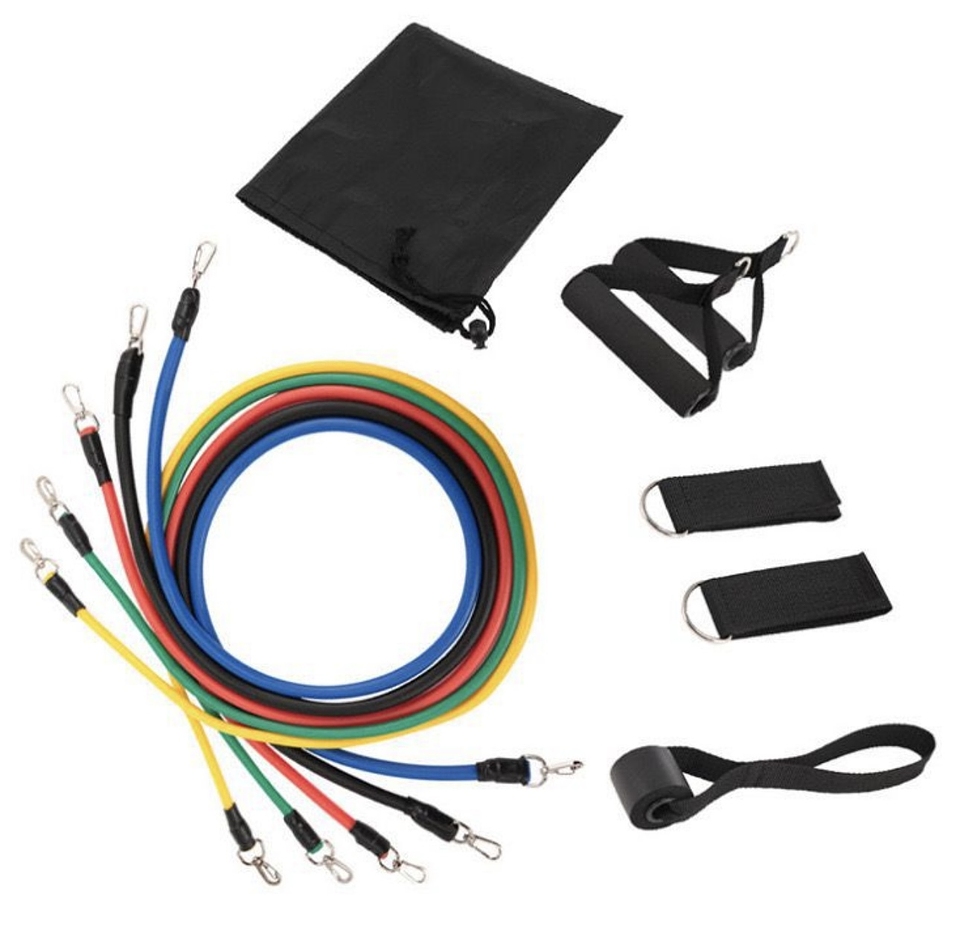 SET DE BANDAS ELASTICAS DE RESISTENCIA PARA EJERCICIOS 5