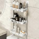 ESTANTE ORGANIZADOR DE BAÑO 3 NIVELES 84x30CM 