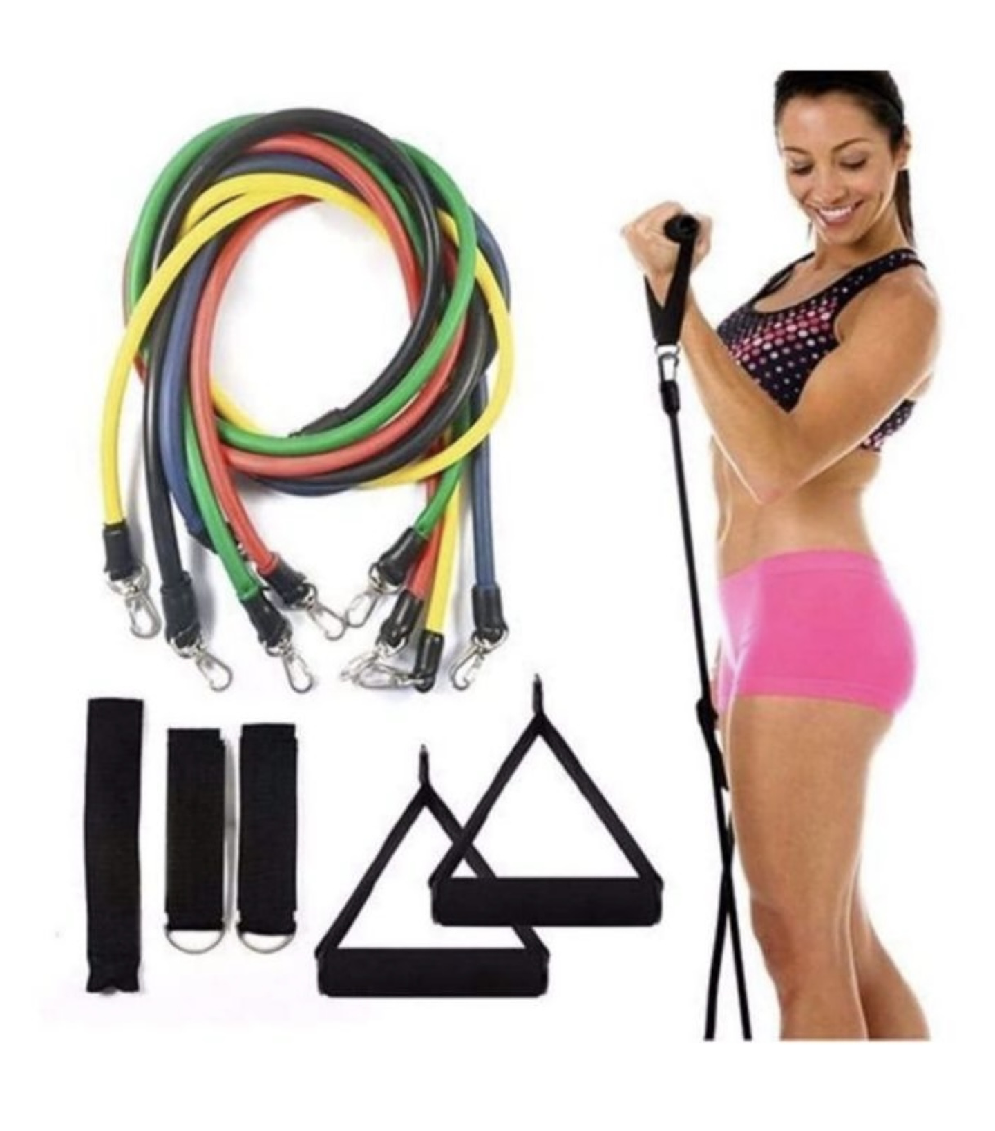 SET DE BANDAS ELASTICAS DE RESISTENCIA PARA EJERCICIOS 1