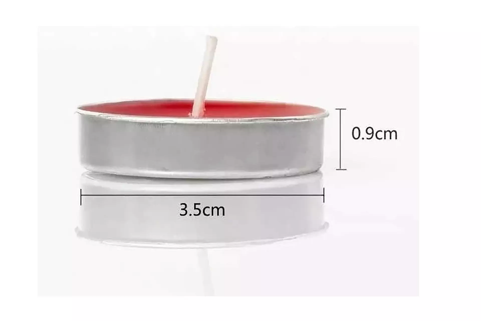 SET DE 50 VELITAS AROMATICAS TEA LIGHTS 3