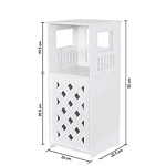 MUEBLE ESTANTE ORGANIZADOR MULTIUSO DE MDF 55x22x24CM