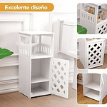 MUEBLE ESTANTE ORGANIZADOR MULTIUSO DE MDF 55x22x24CM