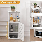 MUEBLE ESTANTE ORGANIZADOR MULTIUSO DE MDF 55x22x24CM