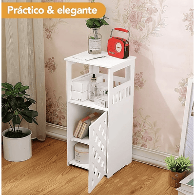 MUEBLE ESTANTE ORGANIZADOR MULTIUSO DE MDF 55x22x24CM
